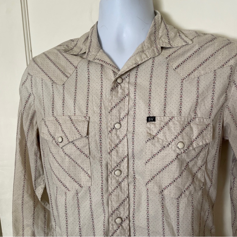 Salt Valley western shirt men’s sz XS pearl snap buttons